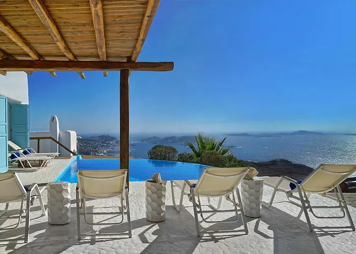 M11 - Seaview - Luxury With Pools & Views Πάνορμος Μυκόνου